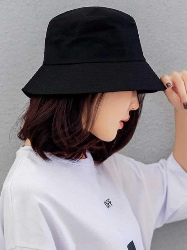 Uniquetrenders Unisex Siyah Uv Korumalı Bucket Şapka Siyah S-M - Image 1