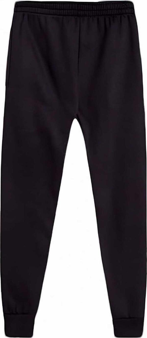 Uniquetrenders Çocuk Unisex Beli Lastikli Jogger Eşofman Altı Siyah 13 Yaş - Image 1