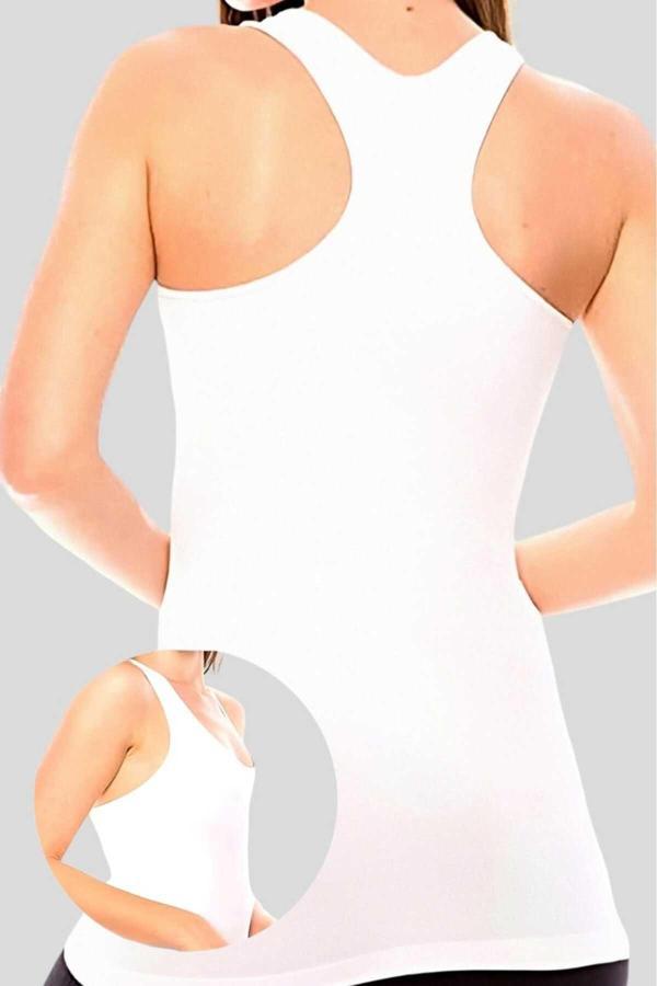 Uniquetrenders Kadın Sporcu Atlet Fitness Atlet Pilates Atlet Yoga Atlet Beyaz Standart - Image 1