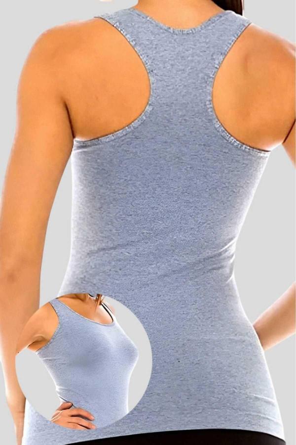 Uniquetrenders Kadın Sporcu Atlet Fitness Atlet Pilates Atlet Yoga Atlet Gri Standart - Image 1