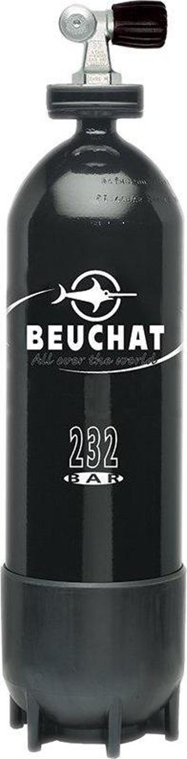 BEUCHAT Tüp Çelik 10 L Vana, Altlık dahil - Image 1