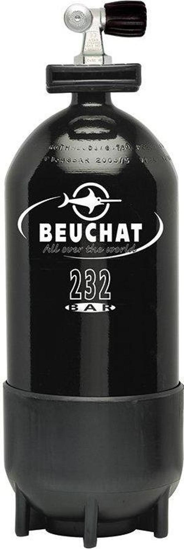 BEUCHAT Tüp Çelik 12 L Vana, Altlık dahil - Image 1