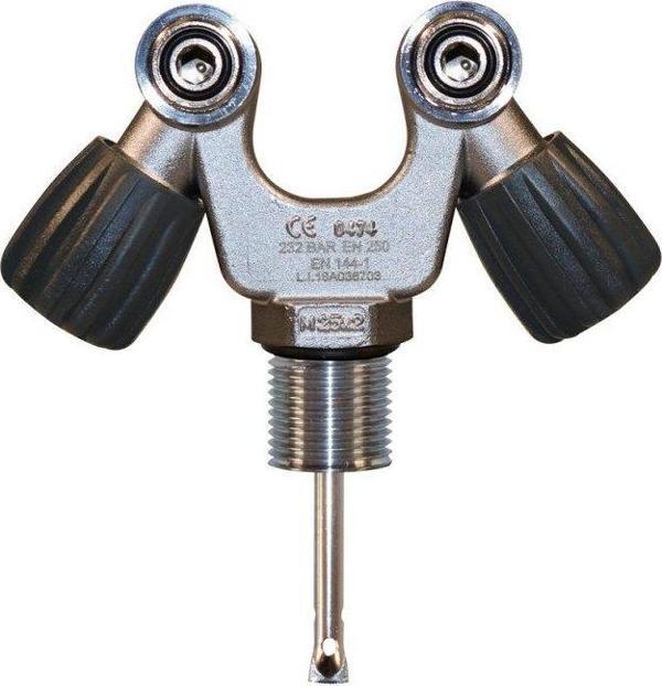 BEUCHAT Tüp Vanası ''U'' İki Çıkış 25x2 - Image 1