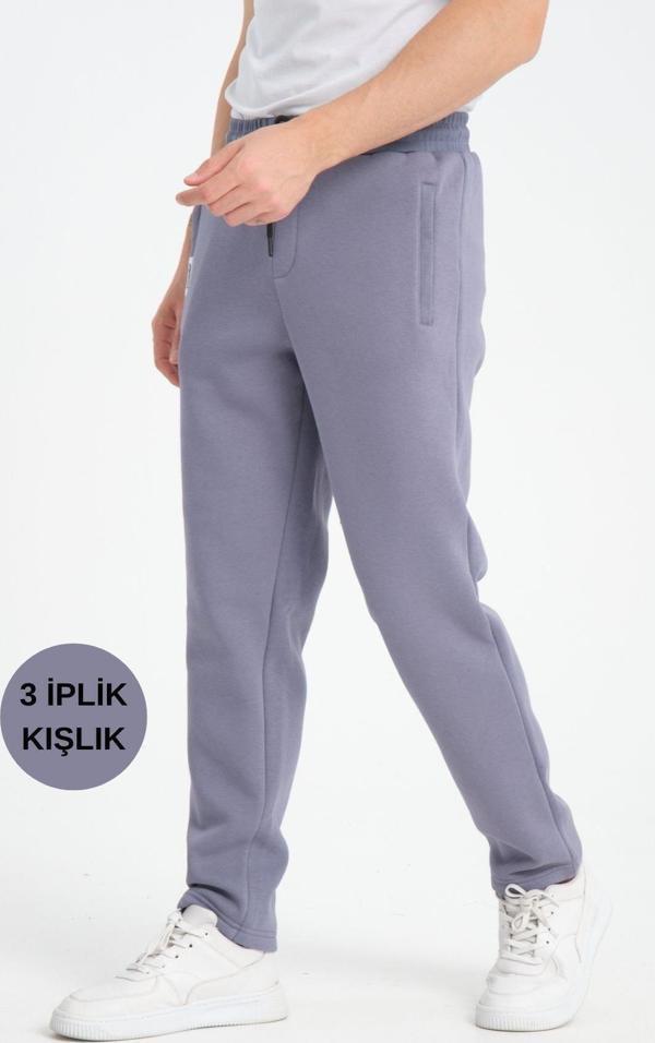 Mysport 3 İplik Kışlık 6002 Erkek Eşofman Altı - Image 1