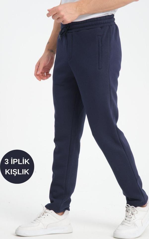 Mysport 3 İplik Kışlık 6002 Erkek Eşofman Altı - Image 1