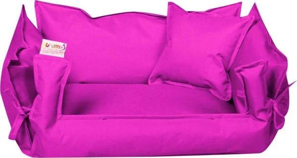 Pufumo Kedi Köpek Yatağı-Minderi Pembe - Image 1