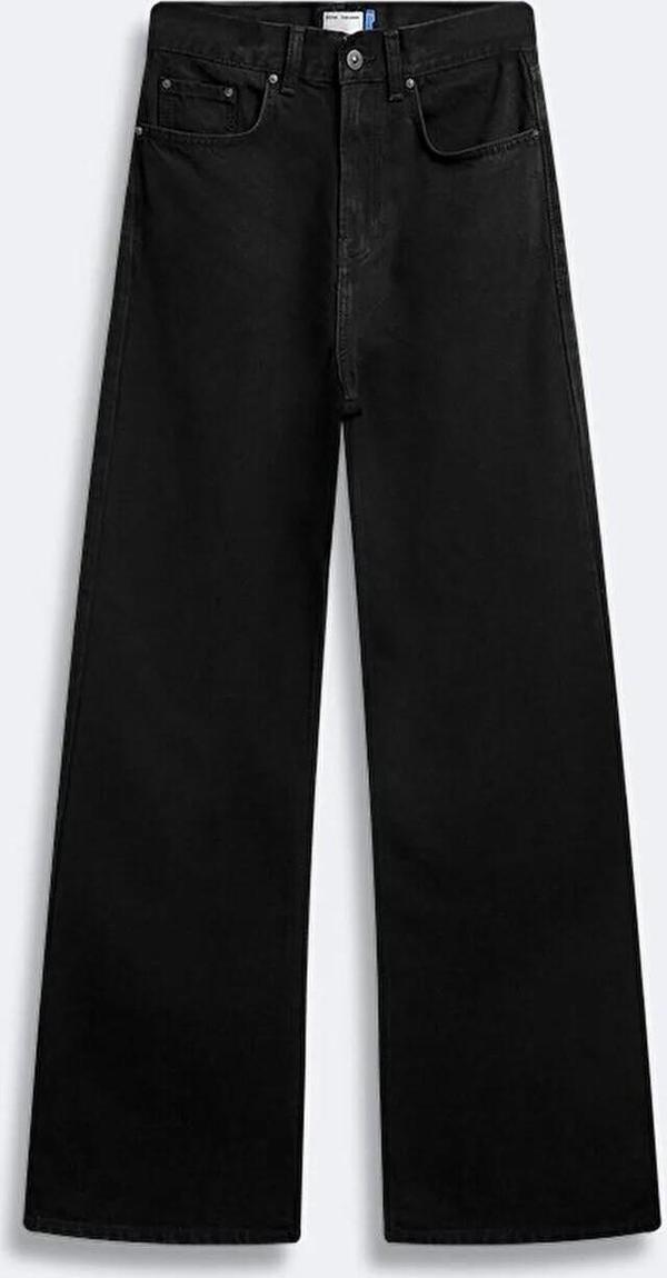 Ltb Vıonne H Black Wash Wide Leg Kadın Jean Pantolon - Image 1