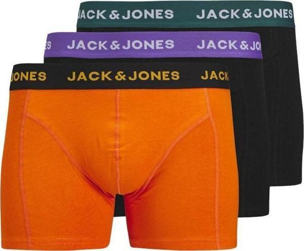 Jack&Jones Ben Solıd 3 Lü Paket Erkek Boxer 12268601 - Image 1