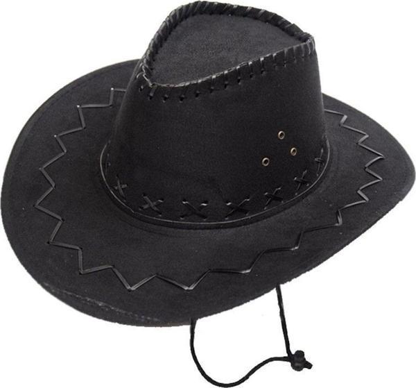Roxo Shop Çocuk Kovboy Şapkası Nubuk Süet - Image 1