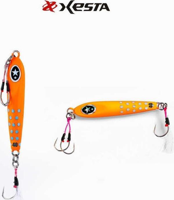 XESTA SCRAMBLE BABY FLARE SLJ 40G JIG FOSBL-GD - Image 1