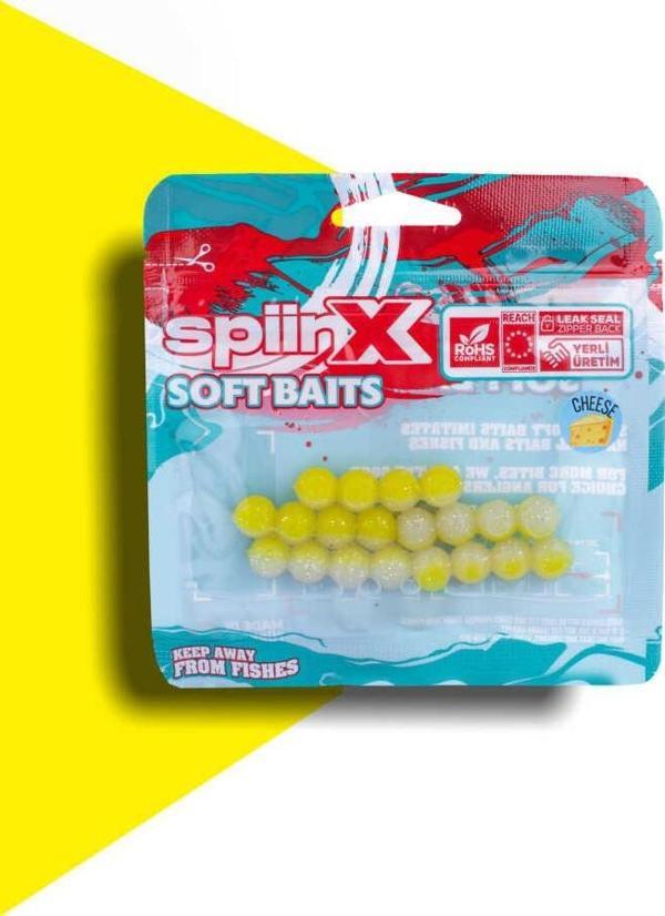 SPIINX BALIK YUMURTASI 10MM 20P PEYNİR GLOW LEMONADE - Image 1