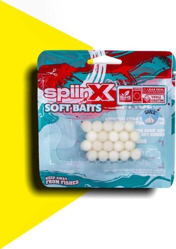 SPIINX BALIK YUMURTASI 10MM 20P SARIMSAK GLOW PEARL WHITE - Image 1