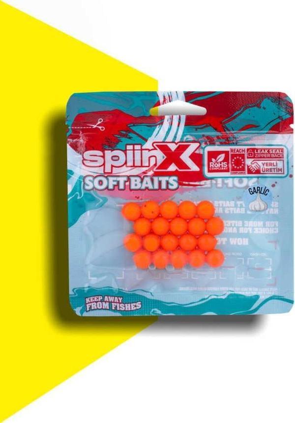 SPIINX BALIK YUMURTASI 10MM 20P SARIMSAK UV ORANGE - Image 1