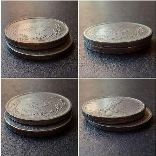 Escoines Koleksiyon 39963680e89b262a4f 1966 farklı gram (4gram-5gram) ççt/çt eski madeni para - Image 1