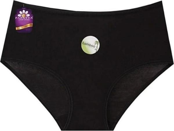 PAPATYA 2572 KADIN YÜKSEK BEL BAMBU KÜLOT 6 ADET - Image 1