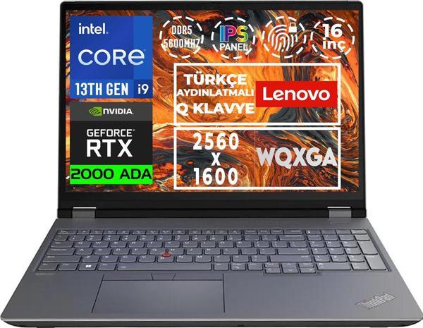Lenovo MWS ThinkPad P16 G2 i9-13980HX 96GB 8TB SSD 8 GB RTX2000 Ada 16" WQXGA W11P 21FA0003TX 009 - Image 1