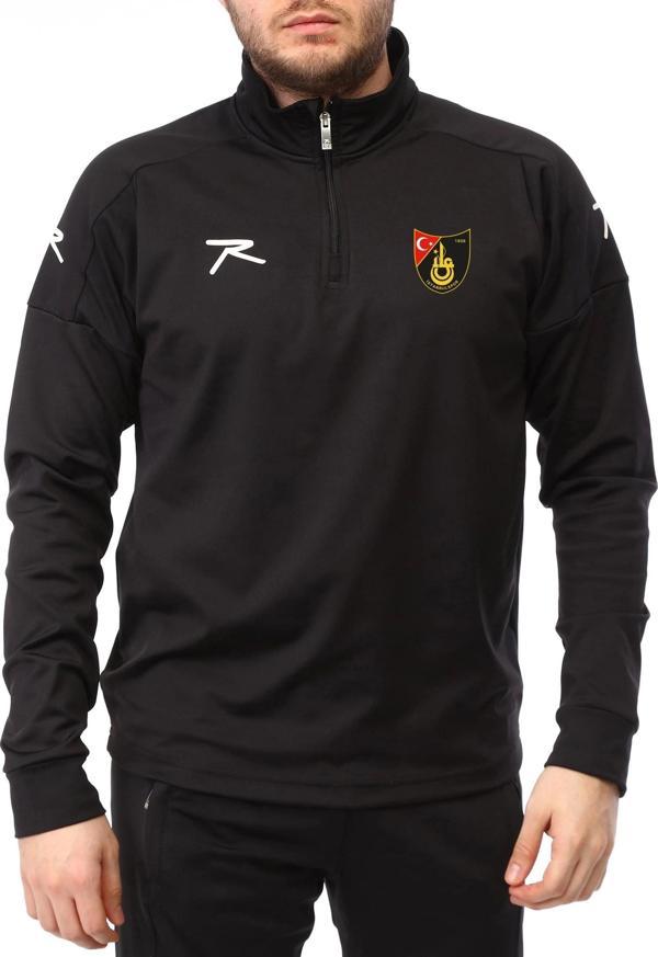 İSTANBULSPOR Yarım Fermuarlı Eşofman SİYAH - Image 1