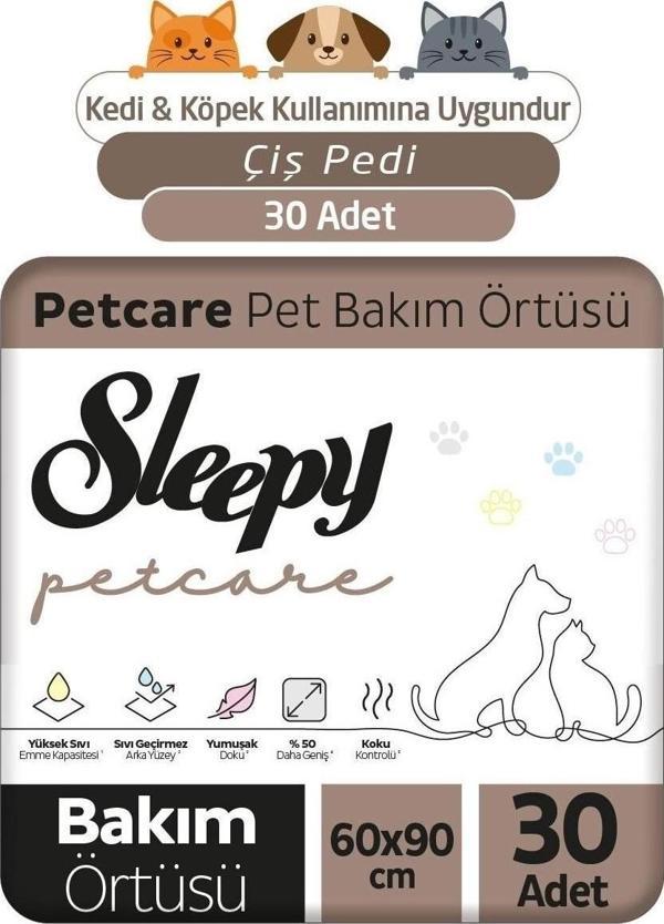 Petcare Pet Bakım Örtüsü 60X90 cm 30 Adet - Image 1