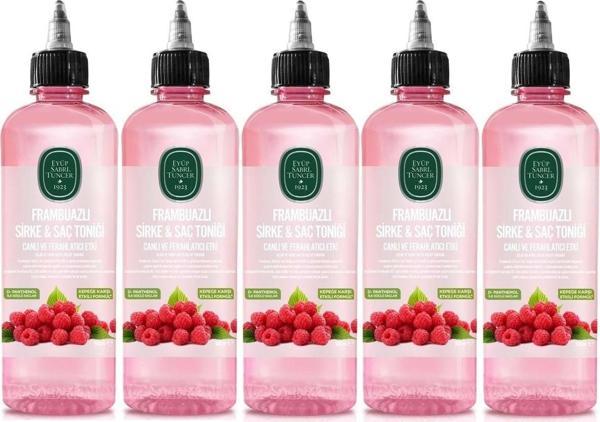 Eyüp Sabri Tuncer Saç Toniği 500ml Frambuazlı Sirkeli (5 Lİ SET) - Image 1