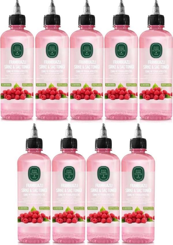 Eyüp Sabri Tuncer Saç Toniği 500ml Frambuazlı Sirkeli (9 LU SET) - Image 1