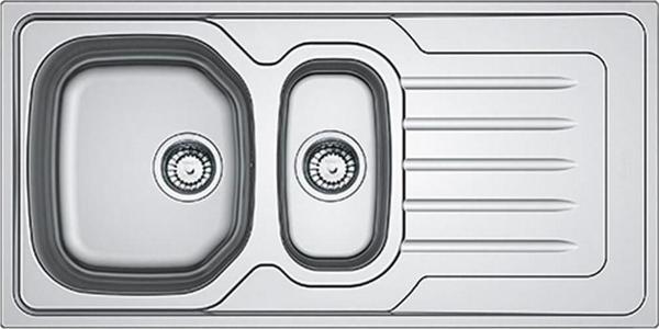 Franke İnox Onda Line Olx 651 1,5 Gözlü Sağ Damlalıklı Eviye (101.0656.148) - Image 1