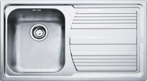 Franke Logica Line LLX 611 İnox Sağ Damlalıklı Paslanmaz Çelik Evye - Image 1