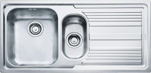 Franke Logica Line LLX 651-100 İnox 1.5 Gözlü Sağ Damlalıklı Çelik Evye - Image 1