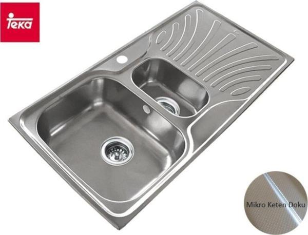 Teka Nerissa 60 B Mikroketen Sağ Damlalıklı Mutfak Eviyesi - Image 1