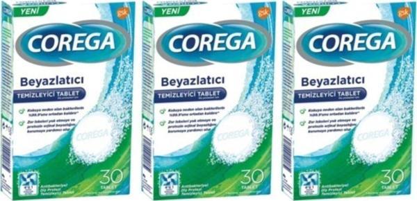 Protez Temizleme Tableti Beyazlatıcı 30'lu X 3 Adet - Image 1