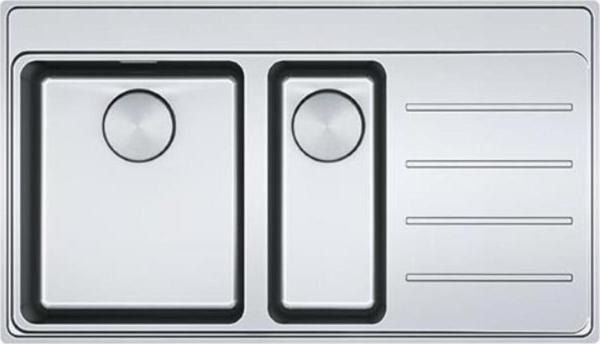 Franke Myx 251-86 Tpl Sağ Damlalıklı Mythos Inox Eviye - Image 1