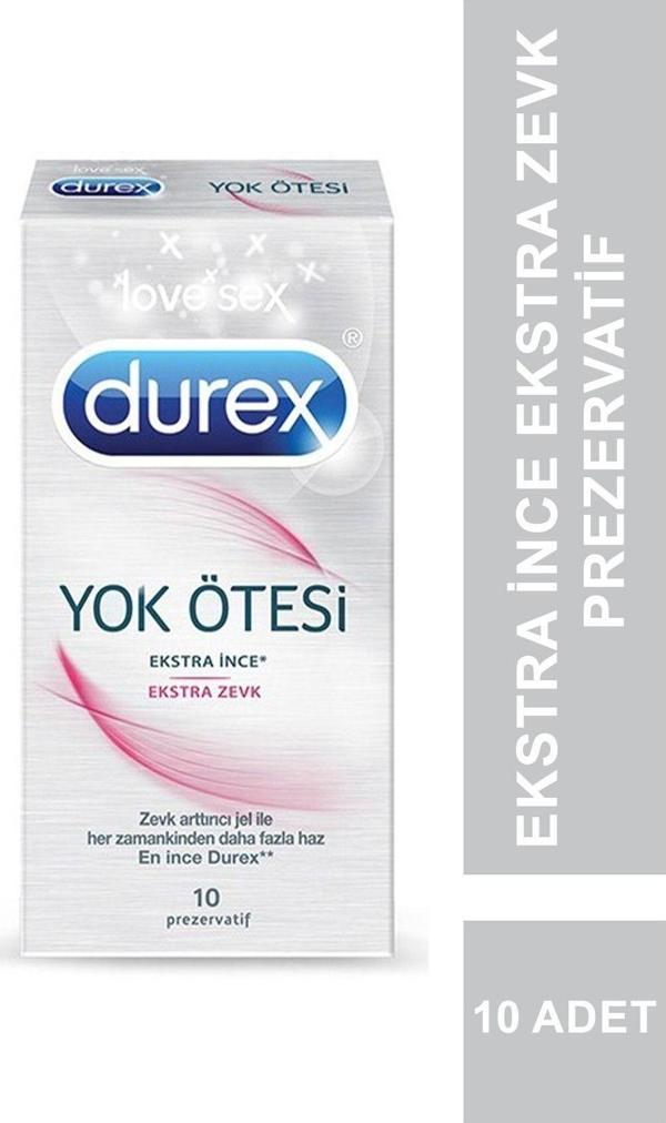 Yok Ötesi Ekstra İnce Ekstra Zevk Prezervatif 10 adet 2'li - Image 1