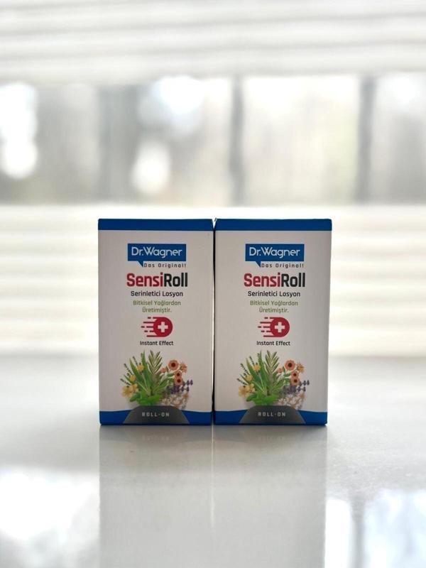 Tüm Cilt Tipleri Dr. Wagner Sensiroll Serinletici Losyon 20 ml 2'Lİ SET 31 - 50 ml Losyon Canlandır - Image 1
