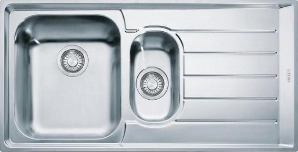 Franke Neptun NET 651-100 Mikrodekorlu 1.5 Gözlü Sağ Damlalıklı Çelik Evye - Image 1