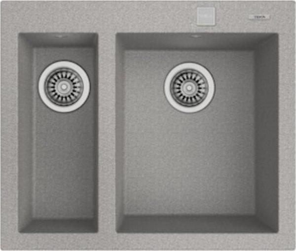 Teka Forsquare 590 Tg Stone Grey Granit Evye, Tezgaha Sıfır - Image 1