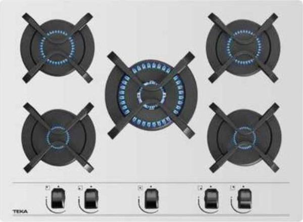 Teka Gbc 75030 Kbc Wh 5 Gözlü Gazlı Ocak - Image 1