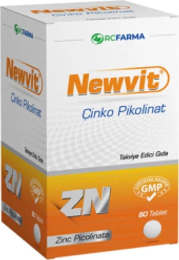 STD Newvit Çinko Pikolinat 60 Tablet ( TEKLİDİR ) - Image 1