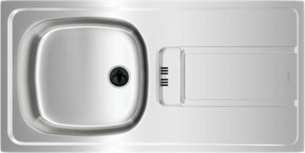 Teka Gravity 45 Paslanmaz Çelik Tek Gözlü Sağ Damlalıklı Eviye (.115120042) - Image 1