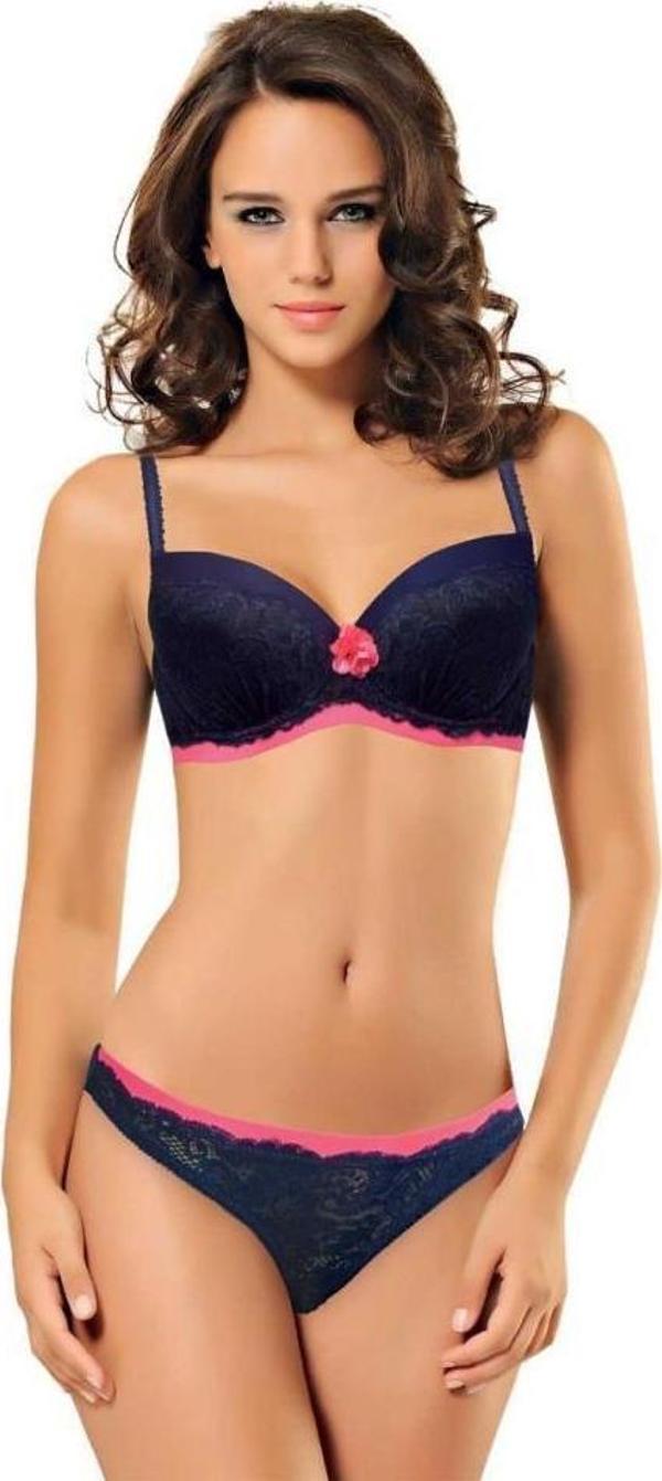 Nbb Bayan Desteksiz Sütyen Külot Takım 4386 - Image 1