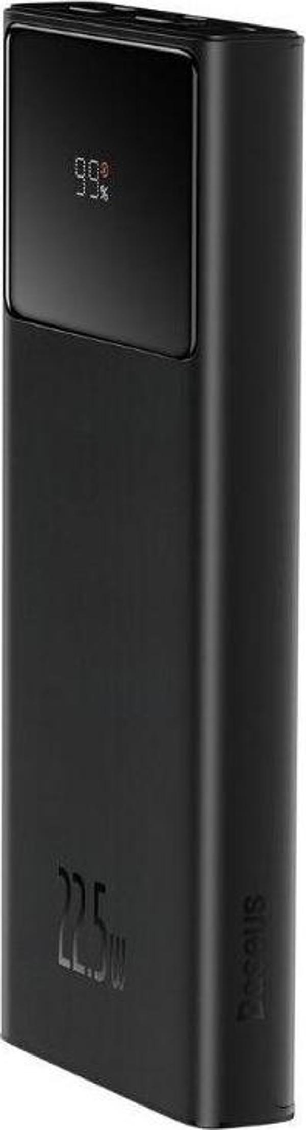 Star-lord Overseas Edition 22.5w 10.000 Mah Dijital Ekranlı Powerbank Siyah Modern Tasarım 826334 - Image 1