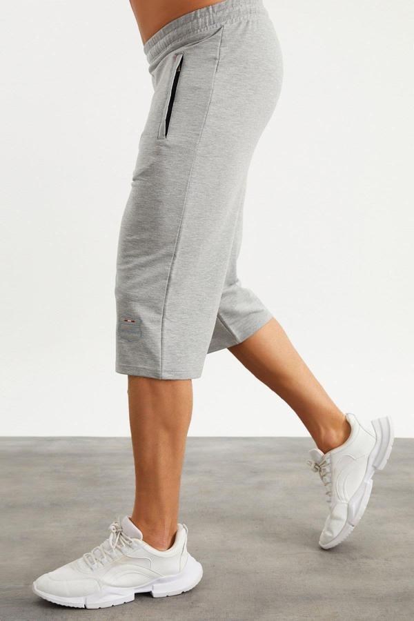 Mysport 201762 Cep Nakış Detaylı Erkek Kapri - Image 1