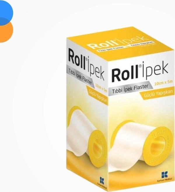 Roll İpek Flaster 10cm x 5m - Image 1