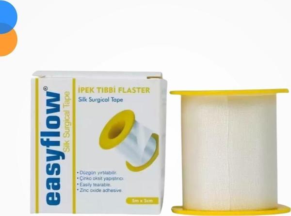 Easyflow İpek Flaster 5cm x 5m - Image 1