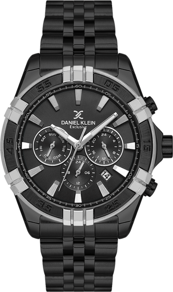 Daniel Klein DK.1.14007.4 Çelik Kasa Erkek Kol Saati - Image 1