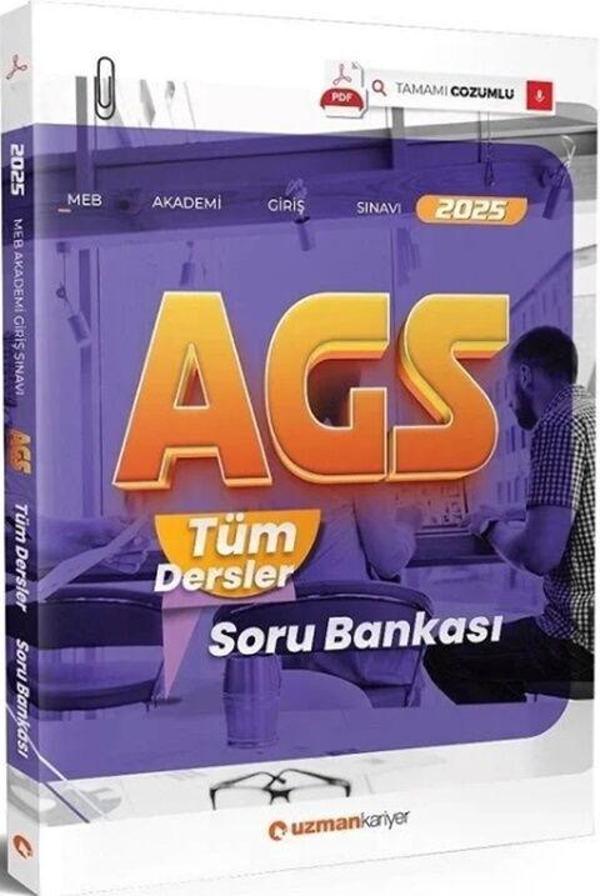Uzman Kariyer 2025 MEB-AGS Tüm Dersler Soru Bankası Çözümlü Uzman Kariyer Yayınları - Uzman Yayınları - Image 1