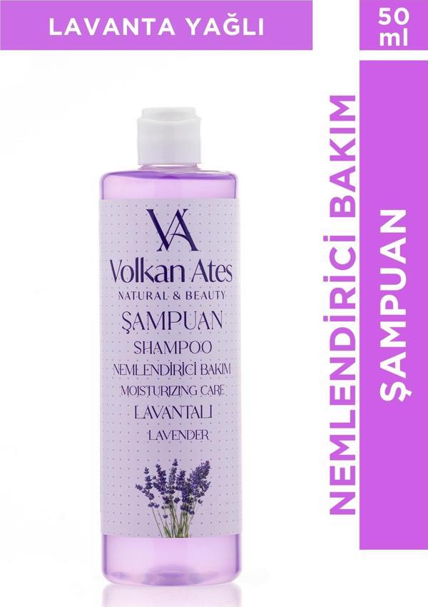 Volkan Ates Natural & Beauty Lavanta Yağlı Şampuan 400 ml - Image 1