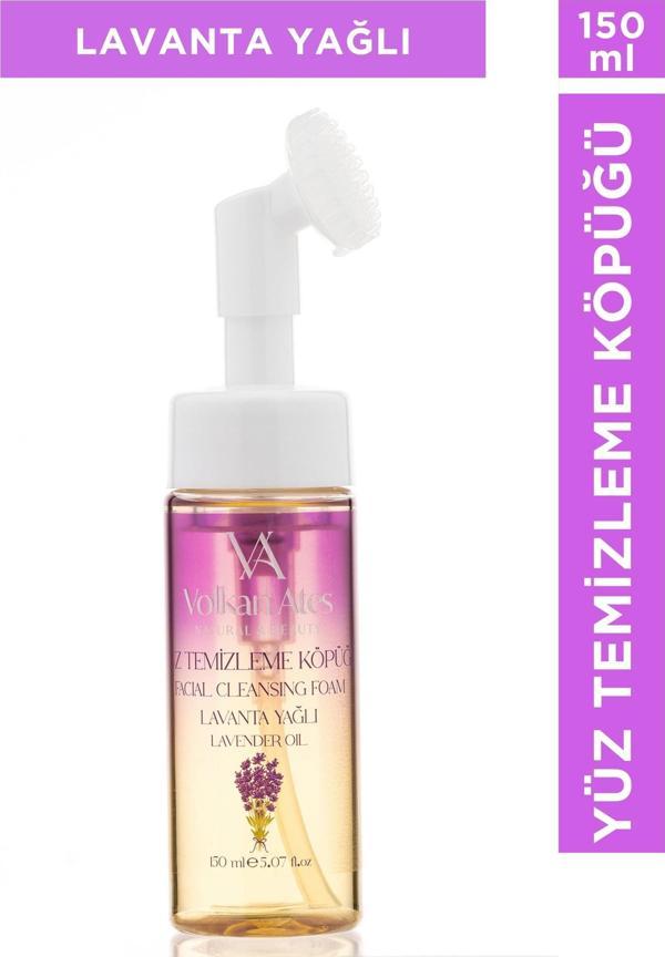Volkan Ates Natural & Beauty Lavanta Yağlı Yüz Temizleme Köpüğü 150 ml - Image 1
