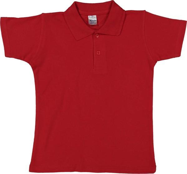 Kolej Kırmızı Polo Yaka Tişöt BGL-ST04550 - Image 1
