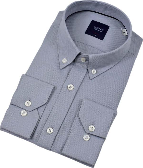 Erkek Slim Fitt Uzun Kol Gömlek 2424 BGL-ST04381 - Image 1