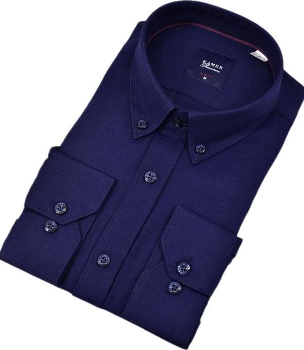 Erkek Slim Fitt Uzun Kol Gömlek 2424 BGL-ST04381 - Image 1