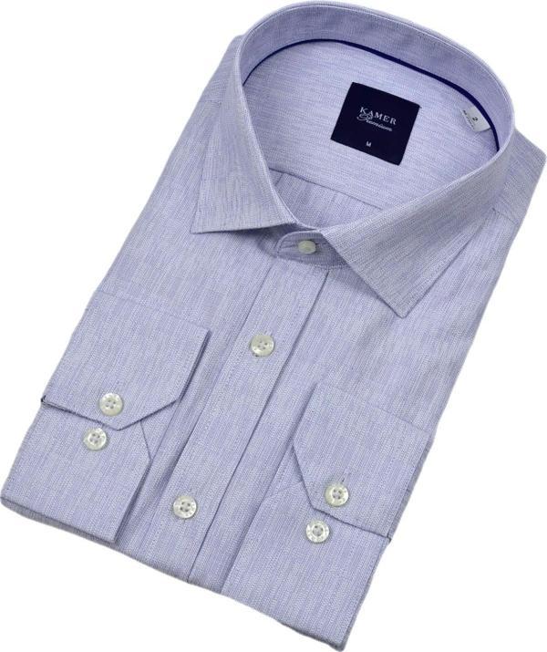 Erkek Klasik Uzun Kol Gömlek 3744 BGL-ST04392 - Image 1